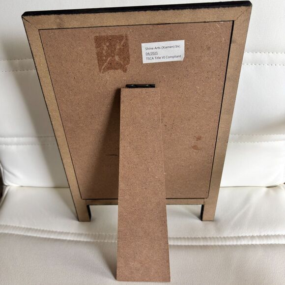 Retro Halloween Owl Trick Or Treat Standing 3D Wooden 12"x 8 Picture Table Decor - Picture 2 of 3